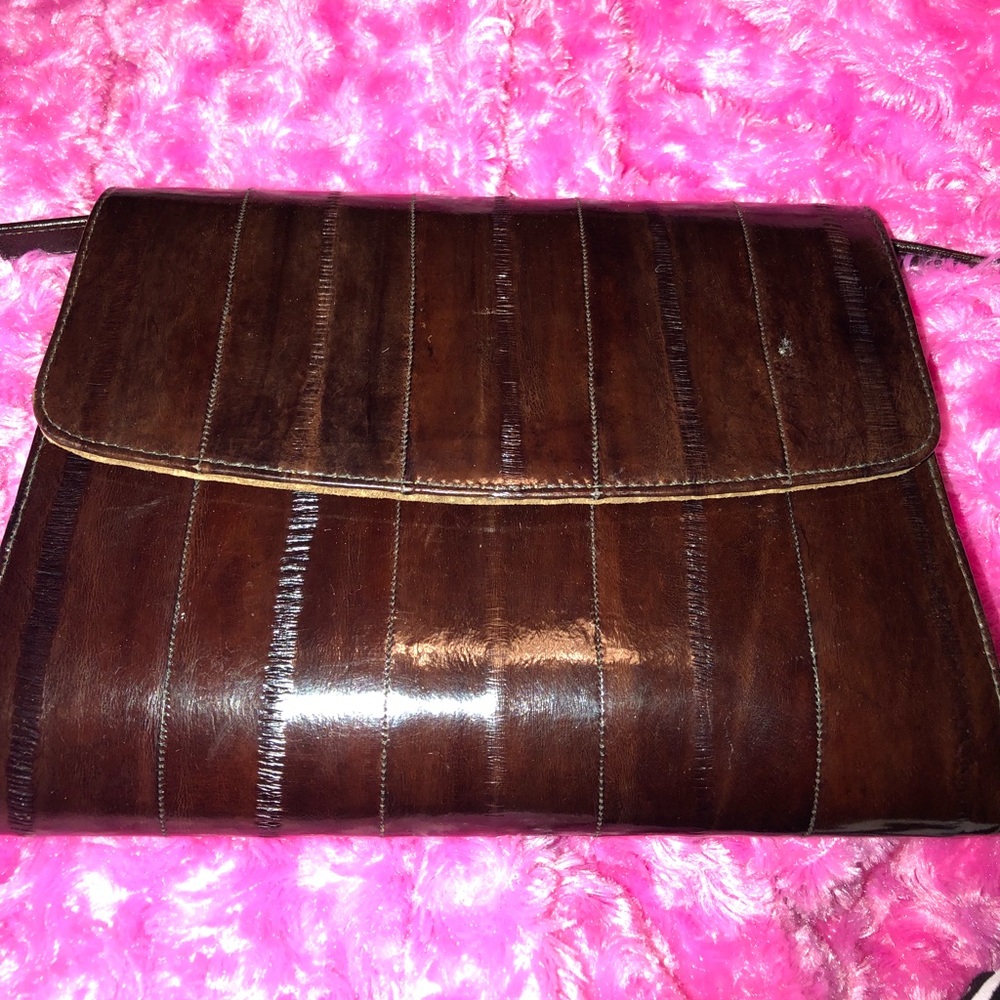 Brown leather 👜 purse